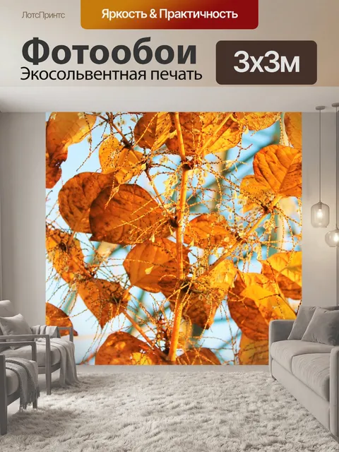 Фотообои Листья