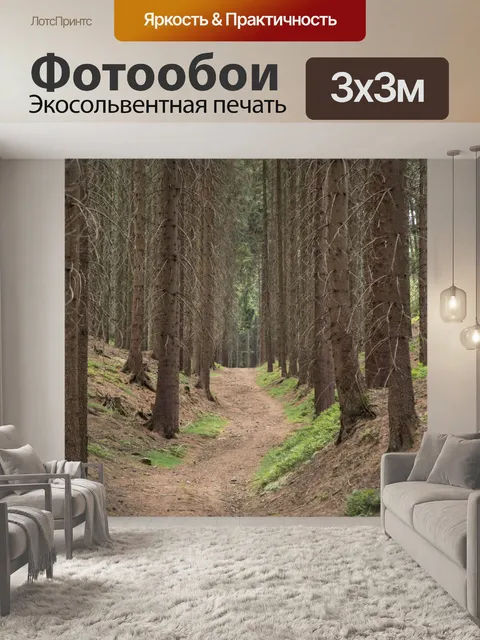 Фотообои лес