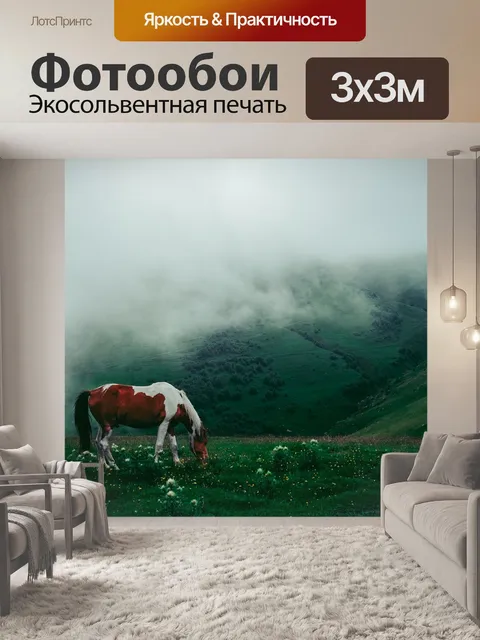 Фотообои Лошадь