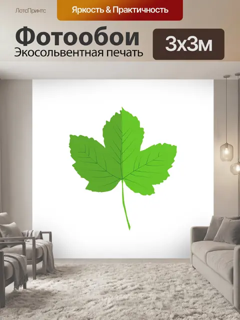 Фотообои Листья