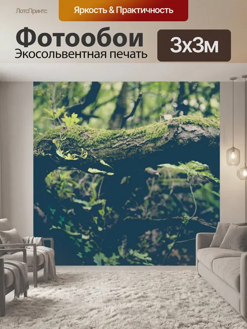 Фотообои Мох