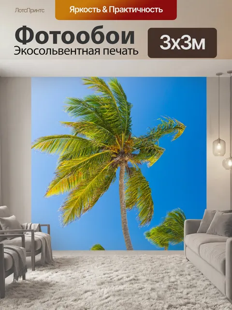 Фотообои Тропические пальмы