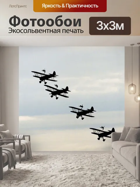 Фотообои Биплан