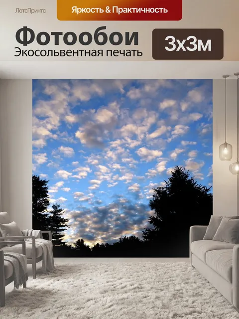Фотообои Пахта падение небо