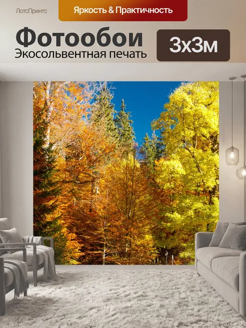 Фотообои Осенние деревья