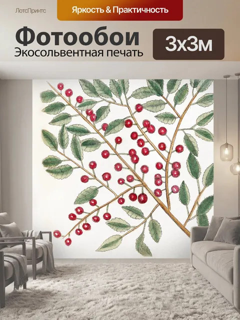 Фотообои Дерево плоды старинное искусство