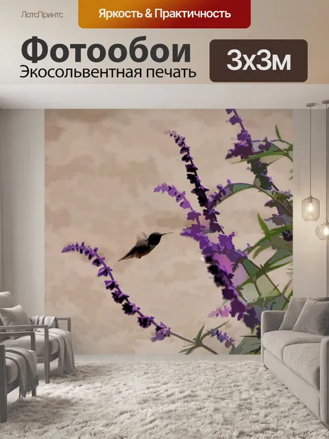 Фотообои Колибри