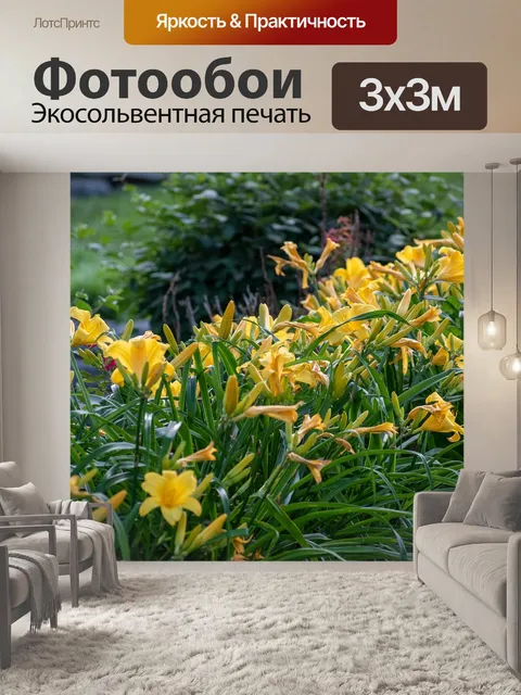 Фотообои Цветы