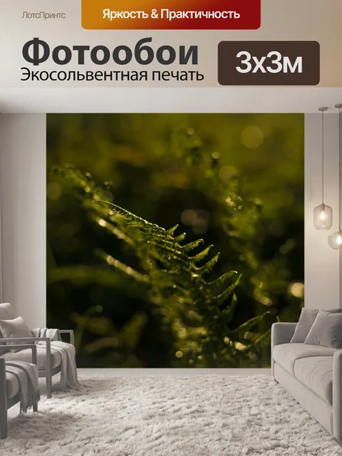 Фотообои Папоротник