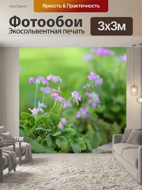 Фотообои Цветы