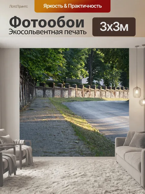 Фотообои Стена