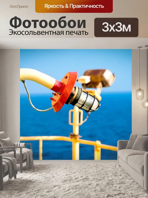 Фотообои Посадка свет
