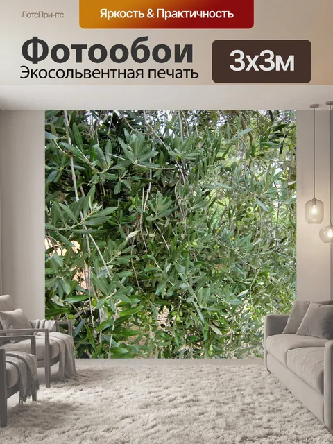 Фотообои Листья