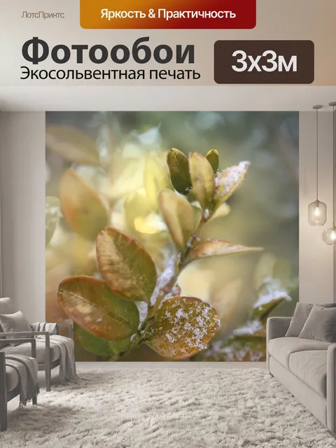 Фотообои Листья