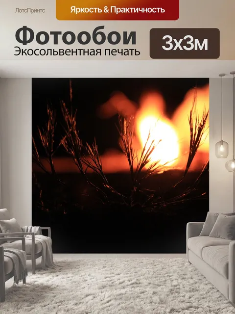 Фотообои Пожар