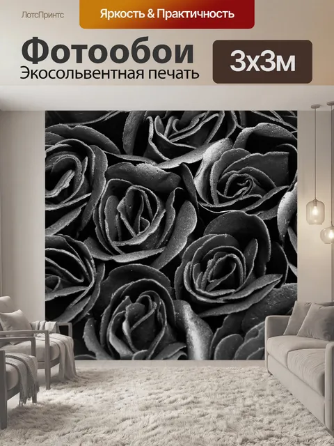 Фотообои Черно-белый