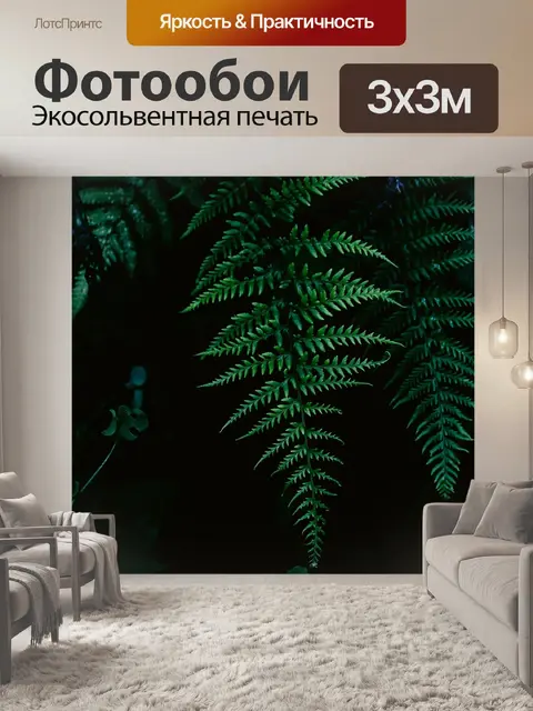 Фотообои Папоротник