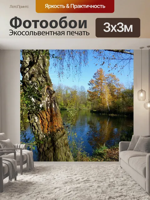 Фотообои Золотая осень