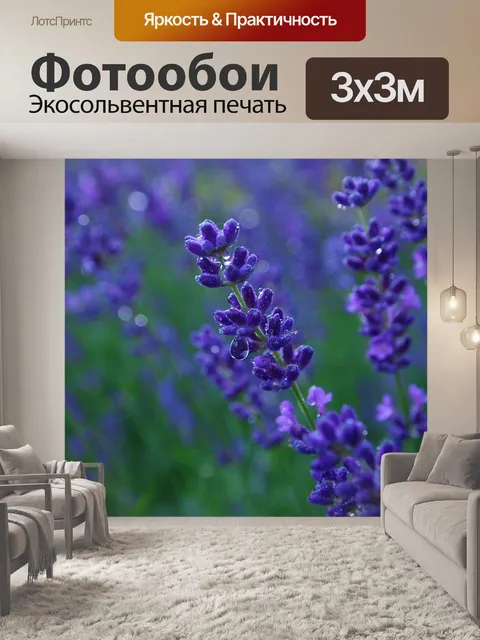 Фотообои Лаванда