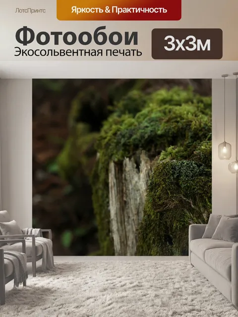 Фотообои Мох