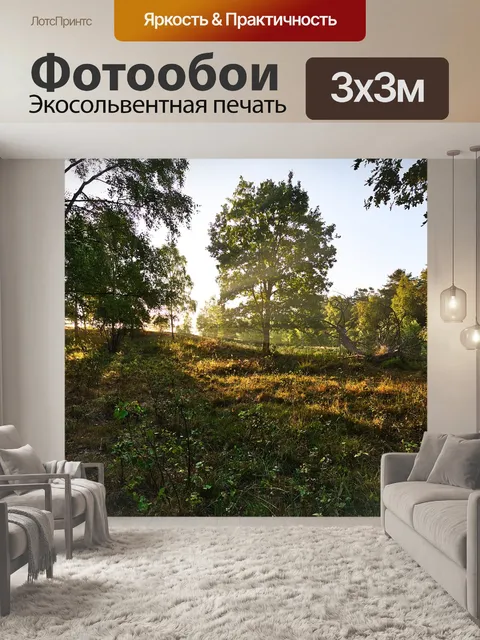 Фотообои Золотой час