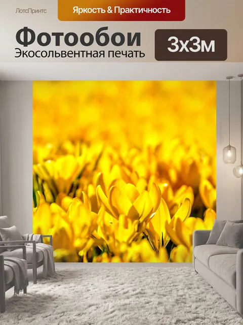 Фотообои цветы