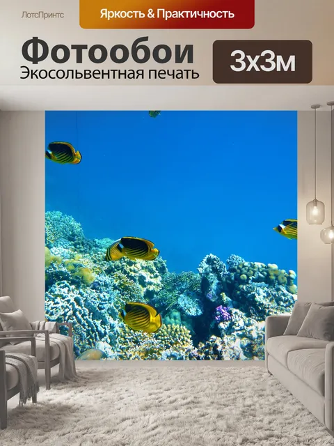Фотообои Морские рыбы