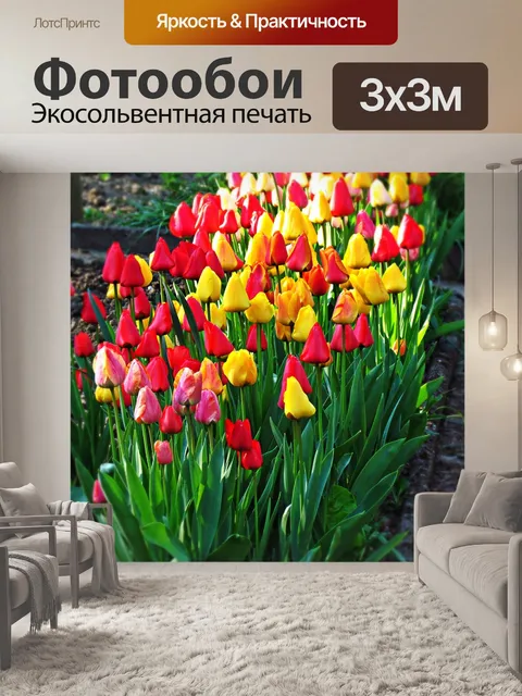 Фотообои Цветы