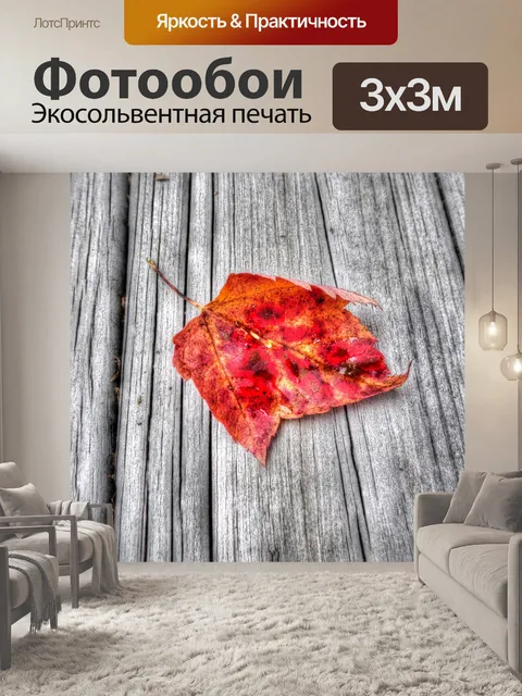 Фотообои кленовый лист