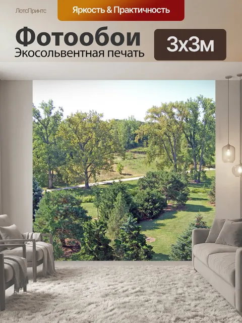 Фотообои Деревья в парке