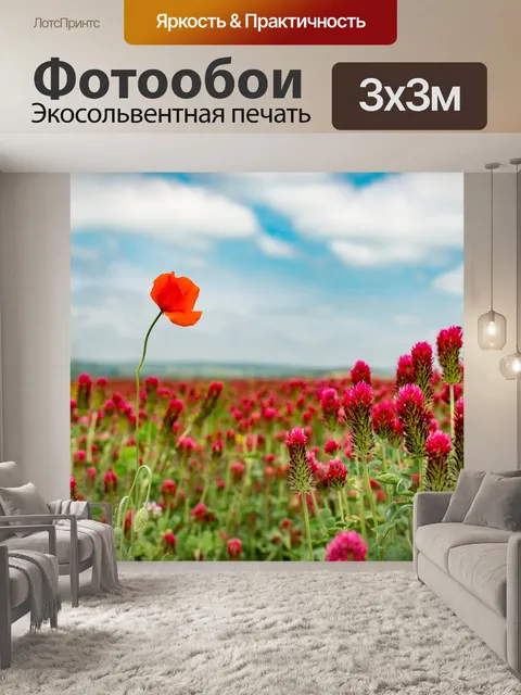 Фотообои Маки
