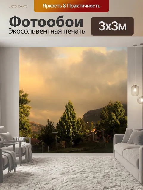 Фотообои жуткий утренний свет