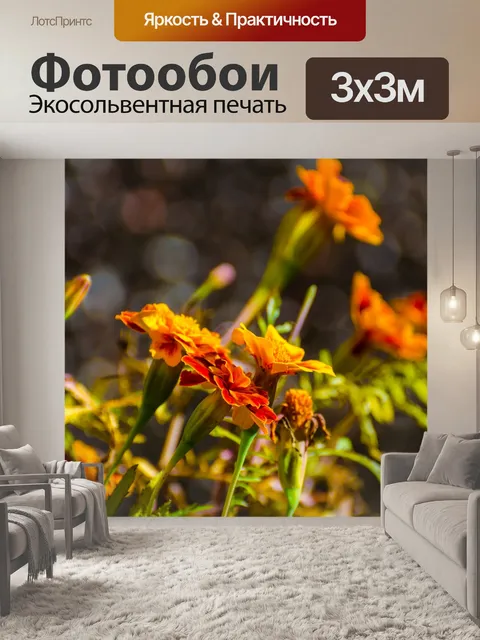 Фотообои Цветы