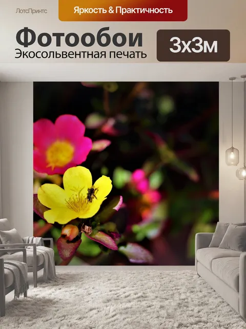 Фотообои Цветы