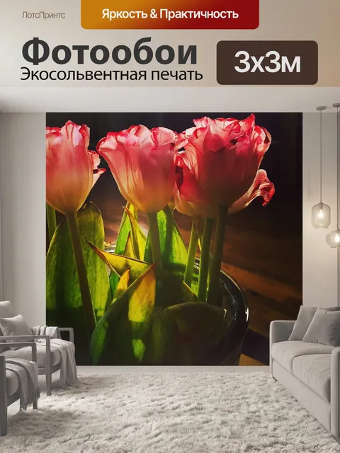 Фотообои Тюльпаны
