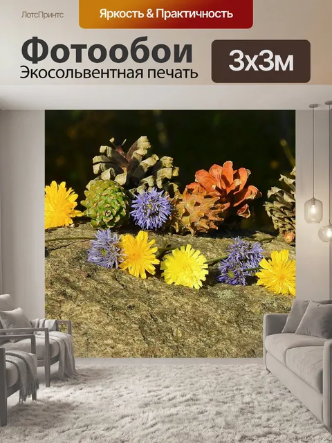 Фотообои Цветы