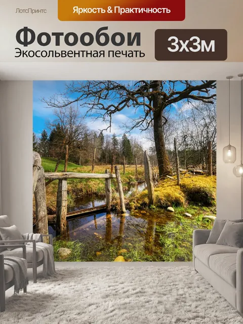 Фотообои Ручей