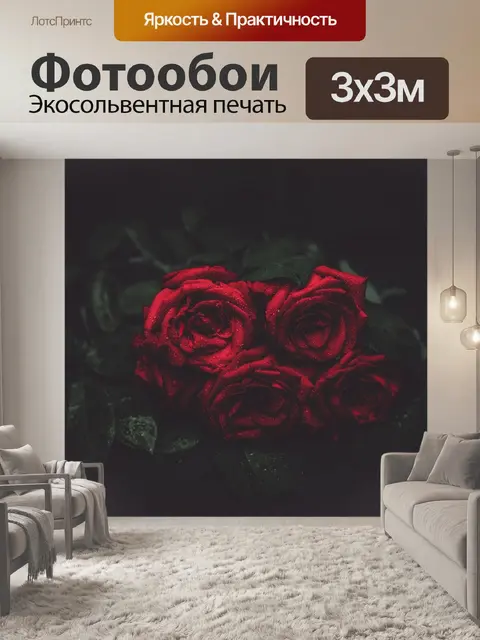 Фотообои Розы