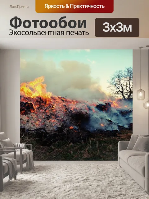 Фотообои Огонь