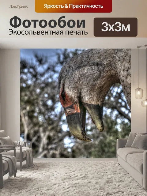 Фотообои Скульптура птиц