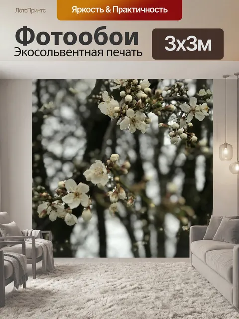 Фотообои Цветы