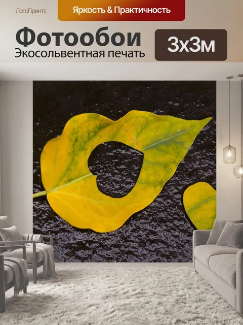 Фотообои Лист