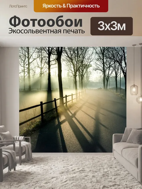 Фотообои Туман