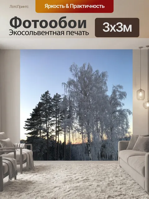 Фотообои Зима