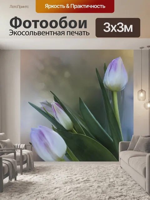 Фотообои Тюльпаны