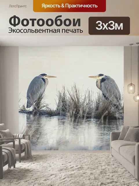 Фотообои Цапли