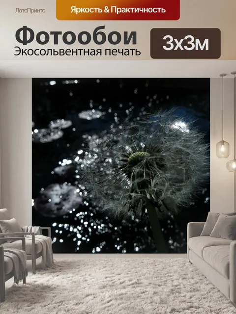 Фотообои Одуванчик