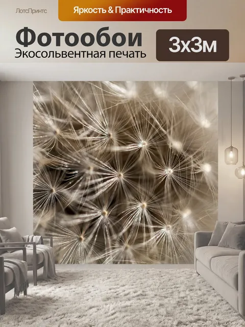 Фотообои Одуванчик