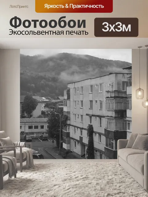 Фотообои Черное и белое