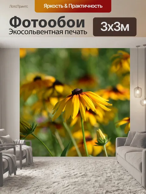 Фотообои Цветы